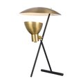 Elk Home Wyman Square 19'' High 1-Light Desk Lamp - Satin Gold H0019-9511